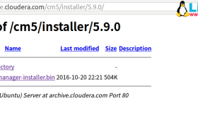 CDH5.9.0集群部署与搭建