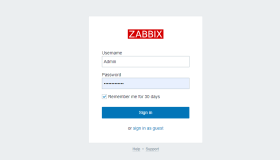 Zabbix忘记Admin登录密码的解决方法