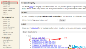 CentOS安装Tomcat并且部署Java Web项目