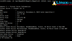 MegaCli监控RAID磁盘健康信息