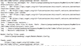 DotNet Run 命令介绍