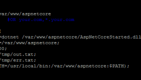 Jexus 5.8.2 正式发布为Asp.Net Core进入生产环境提供平台支持