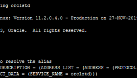 Oracle中两个服务器连接中sys密码修改问题