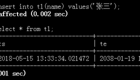 MariaDB10.3 系统版本表 有效防止数据丢失