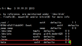 CentOS6 更改MySQL数据存放位置