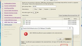 Oracle 12cR2 RAC安装配置及问题解决