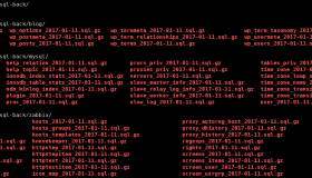 MySQL分库分表备份脚本