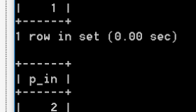 MySQL存储过程深入理解