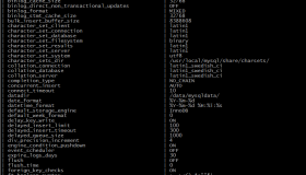 MySQL变量修改及生效