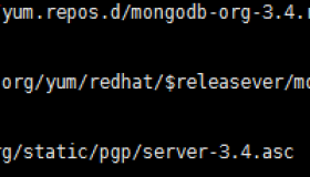 Linux下MongoDB部署安装官方版本