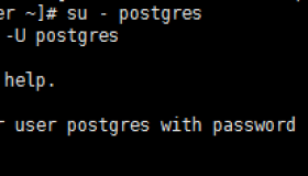 CentOS 7安装配置PostgreSQL 9.6