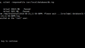 CentOS 6.10静默安装Oracle 11G详细教程