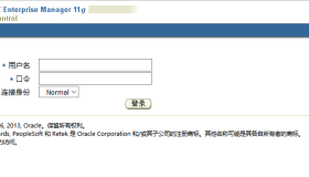 Oralce 11.2.0.4手动创建EM