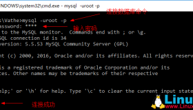Python操作MySQL——mysql.connector