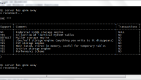 解决MySQL执行SQL文件时报Error: Unknown storage engine ‘InnoDB’的错误