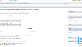 Oracle Patch补丁体系和如何打补丁