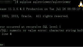 sqlplus登录报ORA-06502错误的问题排查和解决