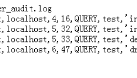 MariaDB 10审计日志去除记录select操作