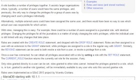 快速了解MariaDB创建角色功能