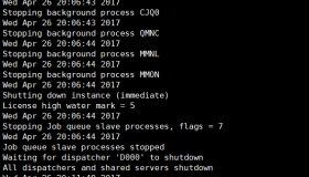Oracle 关闭(shutdown immediate)时hang住