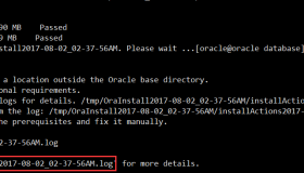 CentOS 6.9下Oracle 11gR2 静默安装单实例（待优化版）