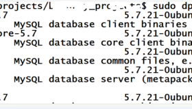Ubuntu重新安装MySQL错误解决