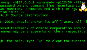 MySQL基本命令图文详述