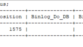 MySQL主从分离基本配置