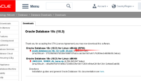 使用RPM软件包安装Oracle Database 18c