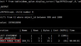 Oracle绑定变量窥探