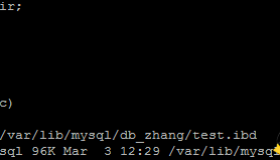 InnoDB表空间、段、区简述