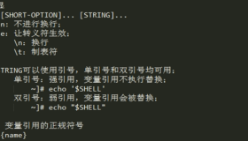 文件系统常用命令：echo命令