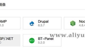 阿里云轻量应用服务器应用镜像和系统镜像有哪些？