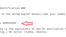 Ubuntu使用教程-更改Samba工作组和计算机名