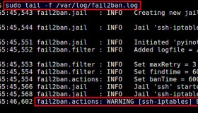 如何使用 fail2ban 防御 SSH 服务器的暴力破解攻击