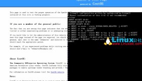 CentOS 6.5 安装Apache服务器后无法访问解决方法