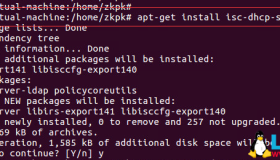Ubuntu 16.04安装搭建DHCP服务详解