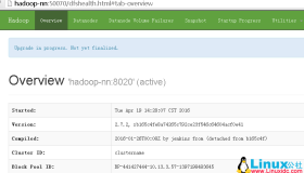 hadoop-2.0.0-cdh4.1.2升级到hadoop-2.7.2