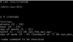 crontab中添加定时脚本不生效的原因