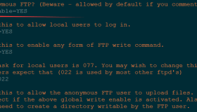 Linux下使用vsftp搭建FTP服务器实现文件共享