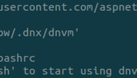 在Ubuntu下搭建ASP.NET 5开发环境