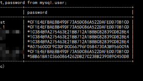 MySQL数据加密以及安全维护