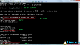 Oracle ORA-01033: ORACLE initialization or shutdown in progress 错误解决办法
