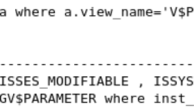 如何根据v$parameter查询Oracle隐含参数